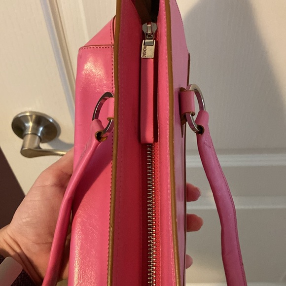 Pink Monsac long zipper purse - Picture 7 of 11